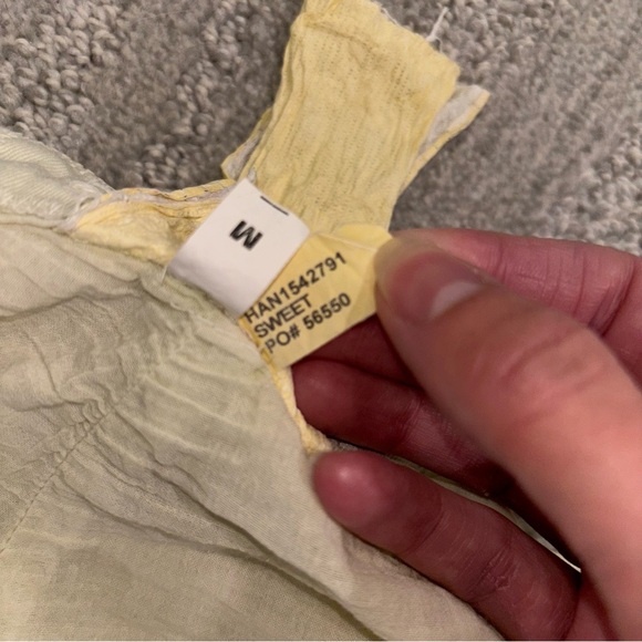 VTG Y2K Da-Nang Light Green Beaded Cropped Cargo Pants Y2K Grunge Women’s Sz M - Picture 9 of 11